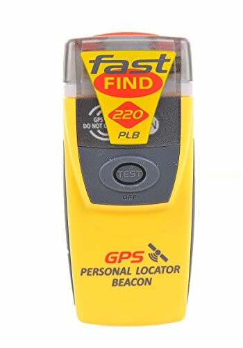 McMurdo FastFind 220 GPS personal locator beacon in yellow