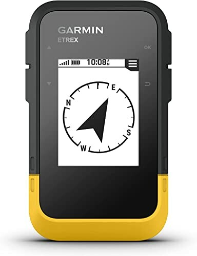 Garmin eTrex GPS device with compass display
