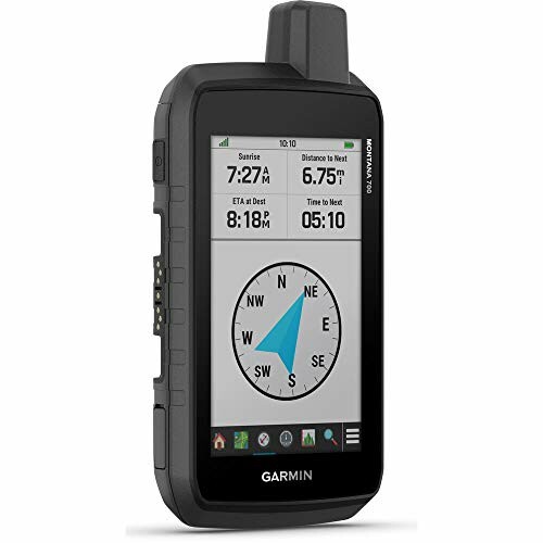 Garmin handheld GPS device with compass display