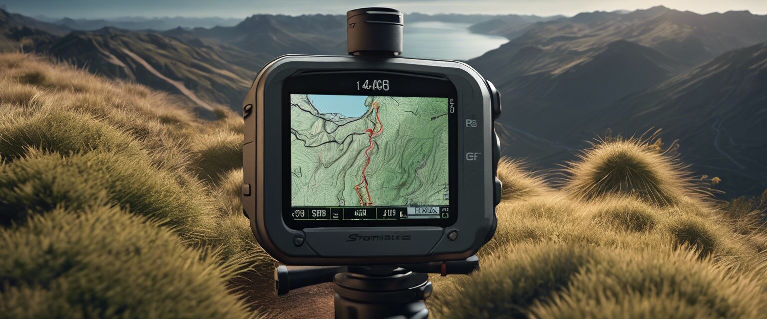 GPS device with mapping software