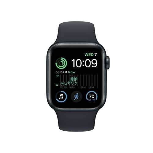 Smartwatch with health and activity display