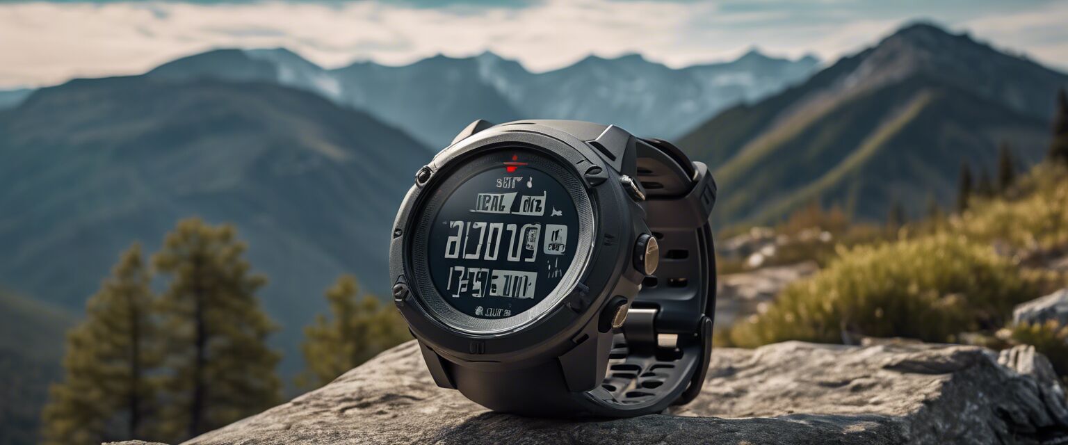 Wearable GPS watch